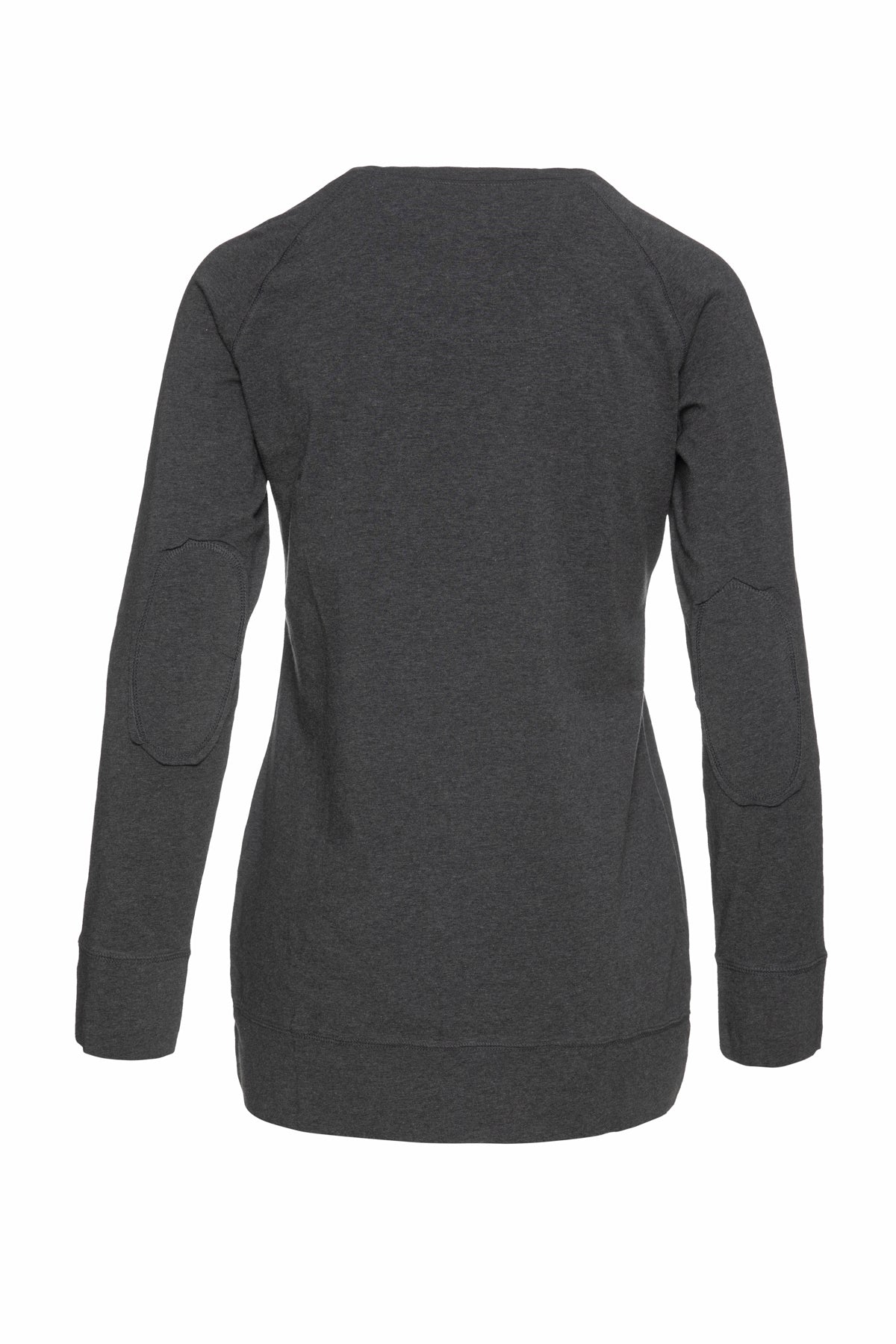 Round Neckline Dark Grey Print Top-CONQUISTA-XS-Urbanheer