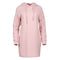 Pink Hooded Mini Dress-Conquista-M-Urbanheer