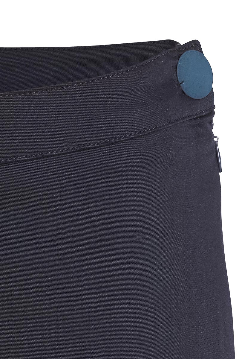 Fitted Stretch Trousers Navy-Conquista-36-Urbanheer