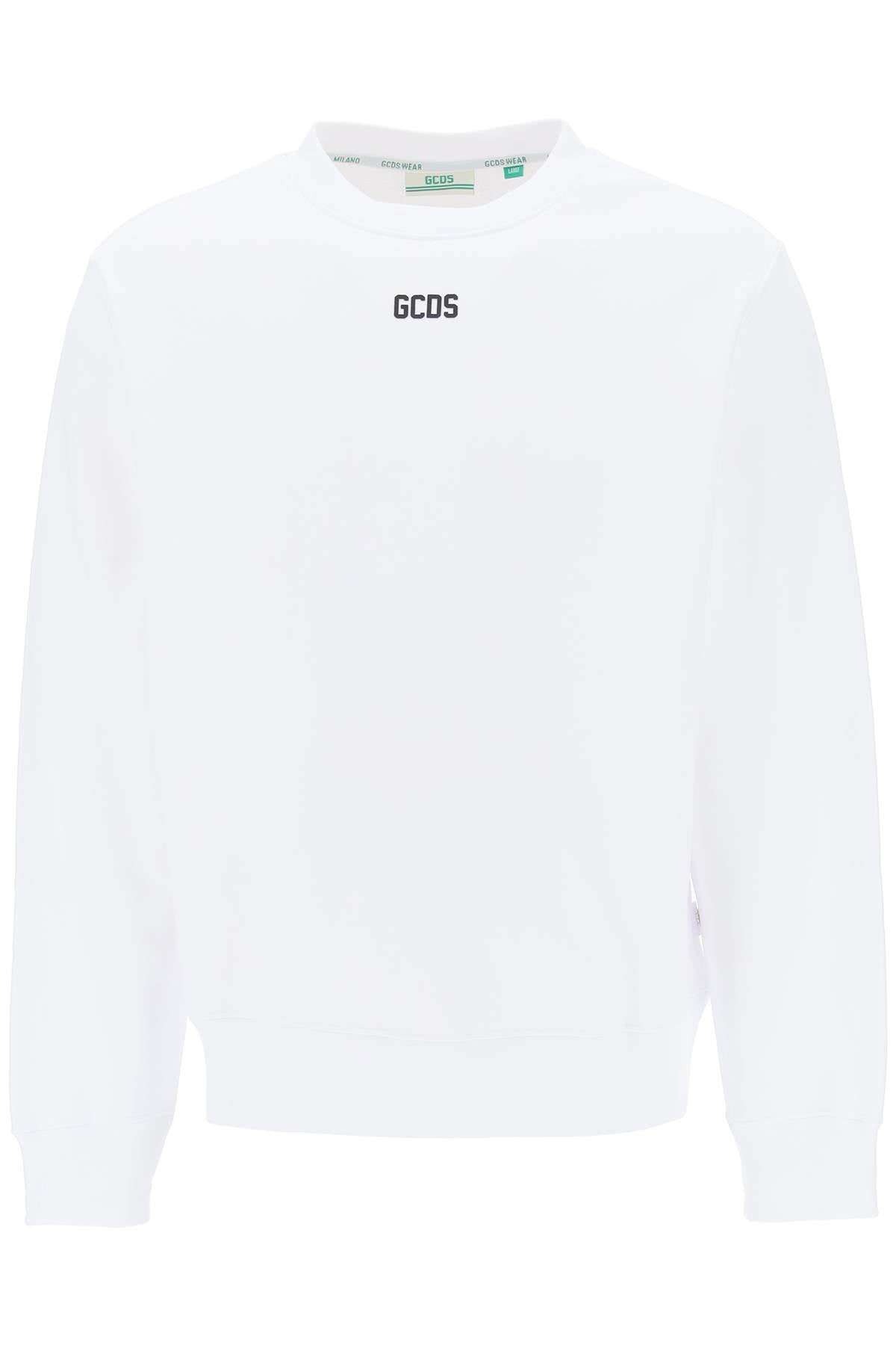 Gcds crew-neck sweatshirt with logo print-GCDS-L-Urbanheer