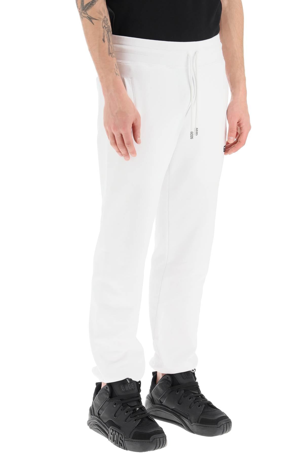 Gcds sweatpants with logo detail-GCDS-L-Urbanheer