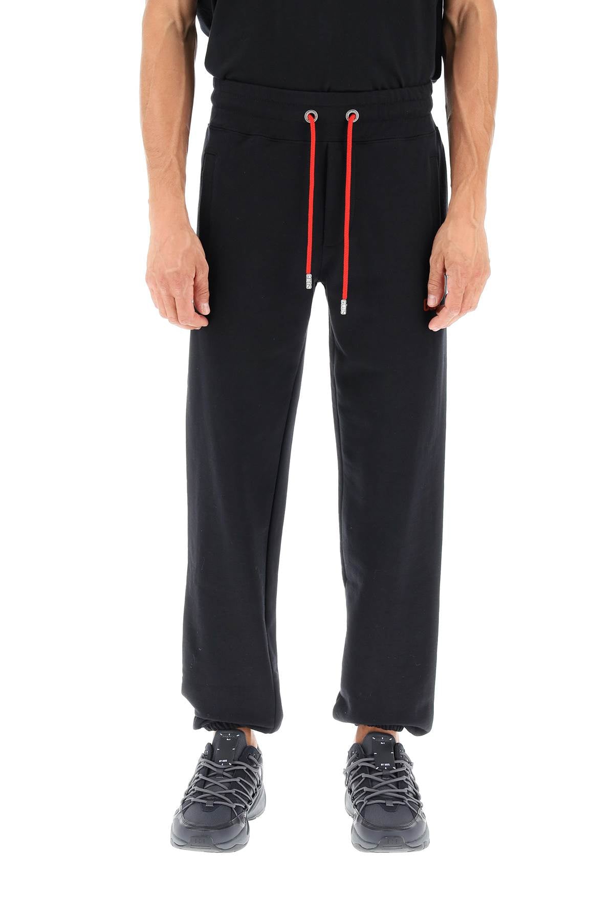 Gcds sweatpants with logo detail-GCDS-M-Urbanheer