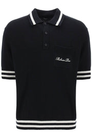 Balmain Knitted Polo Shirt-Balmain-L-Urbanheer
