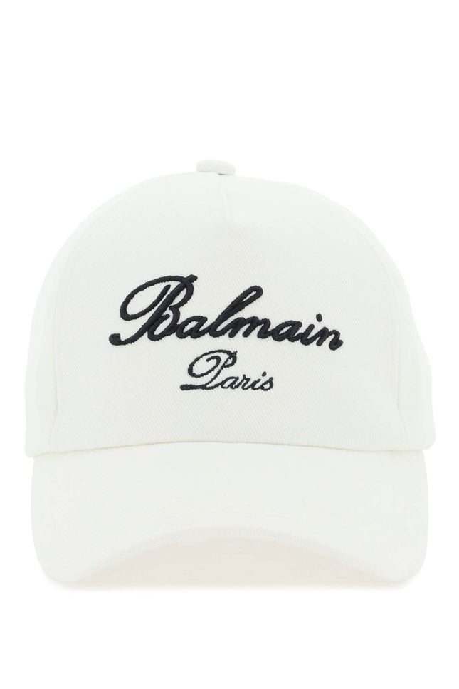 Balmain Embroidered Logo Baseball Cap-Balmain-Urbanheer