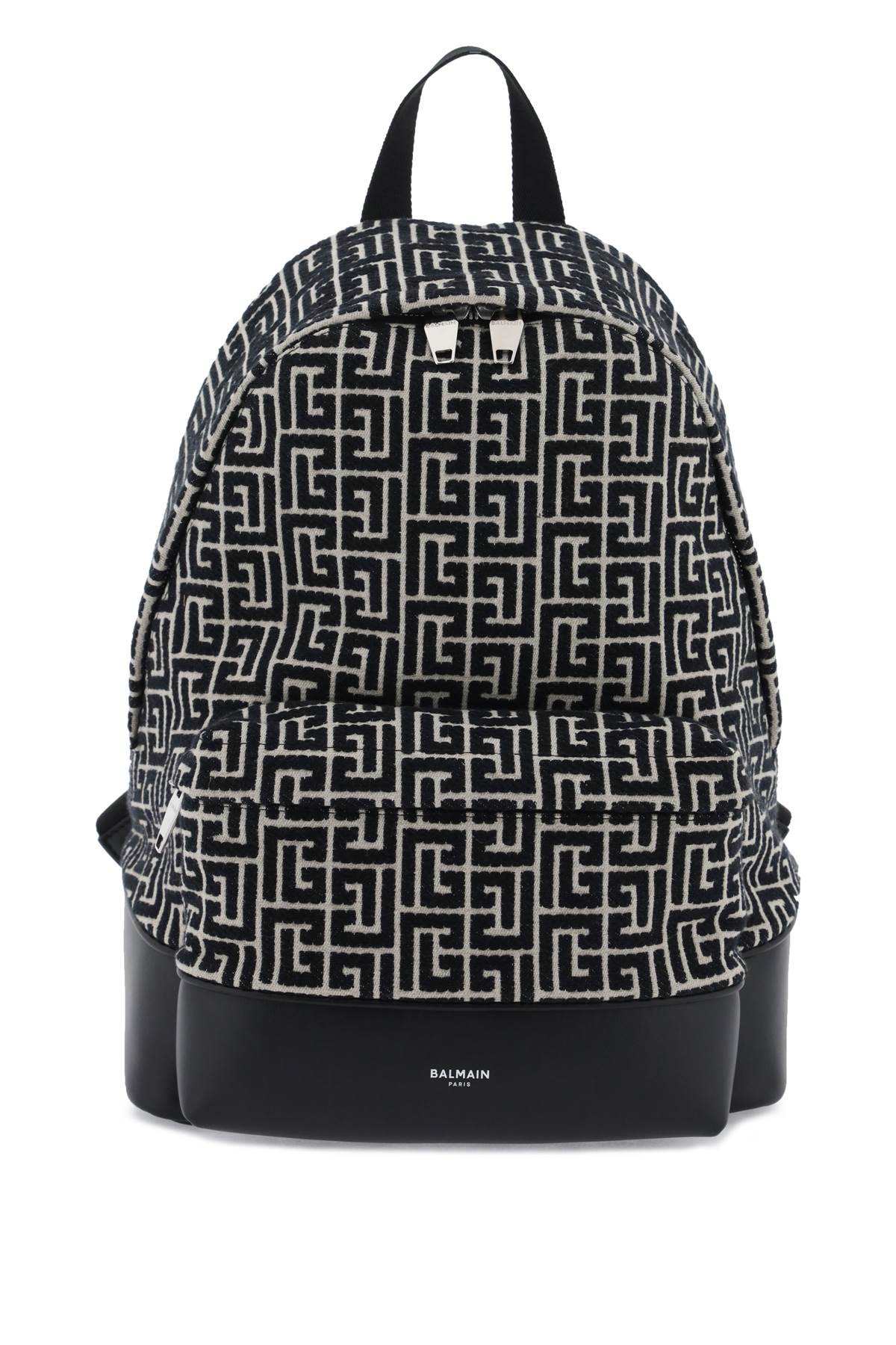 Balmain Jacquard Backpack With Monogram-Balmain-Urbanheer