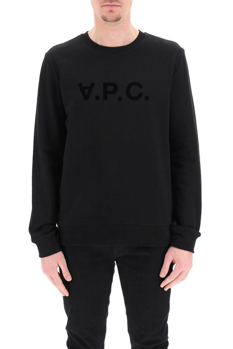 A.p.c. flock v.p.c. logo sweatshirt
