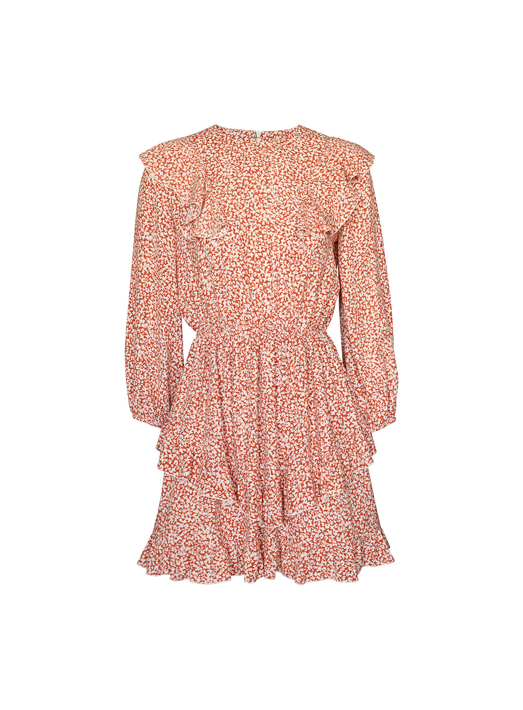 Abito Ruffled Mini Dress-2KStyle-xs-Urbanheer