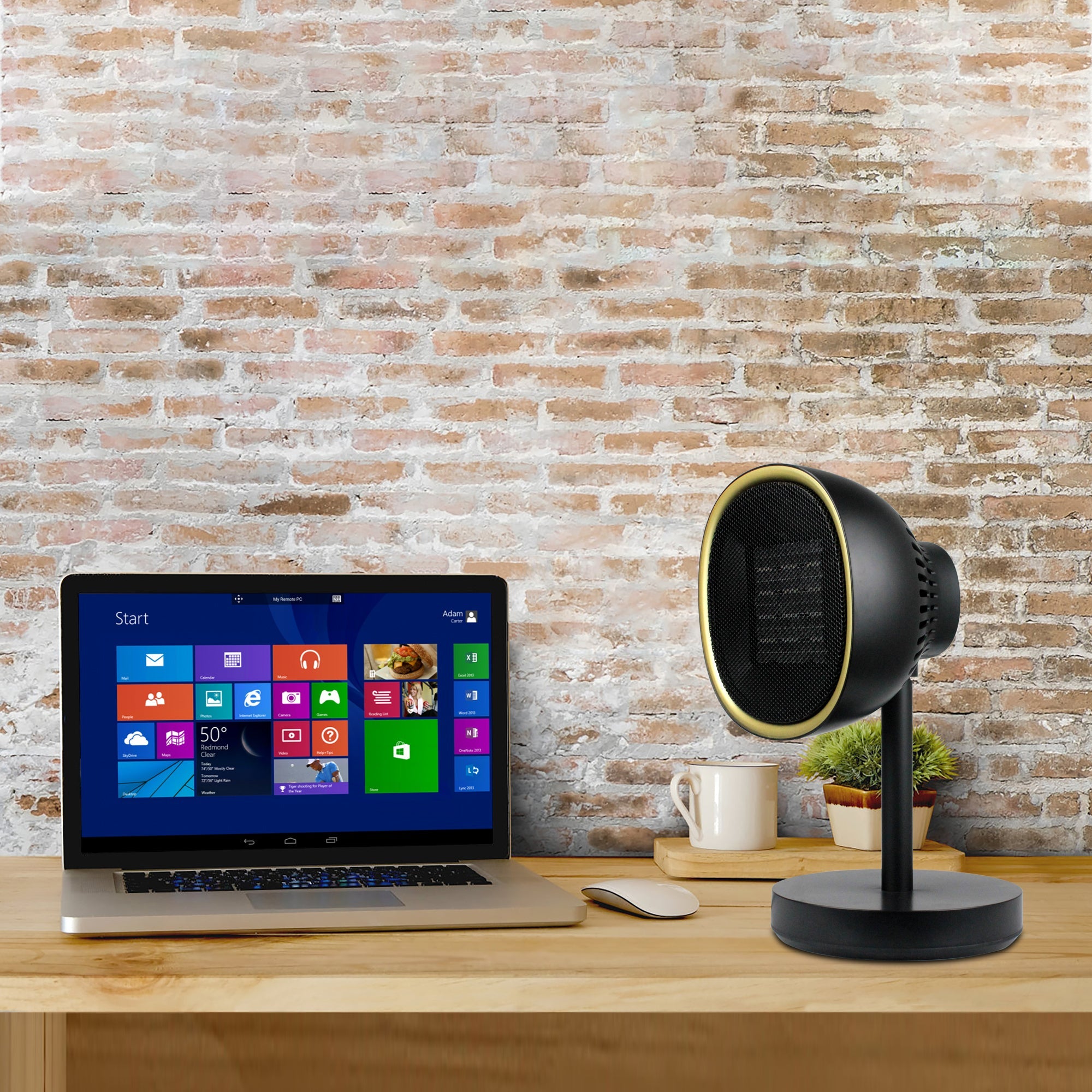 Desk & Floor Multifunctional Fan Heater-lampdepot-Urbanheer