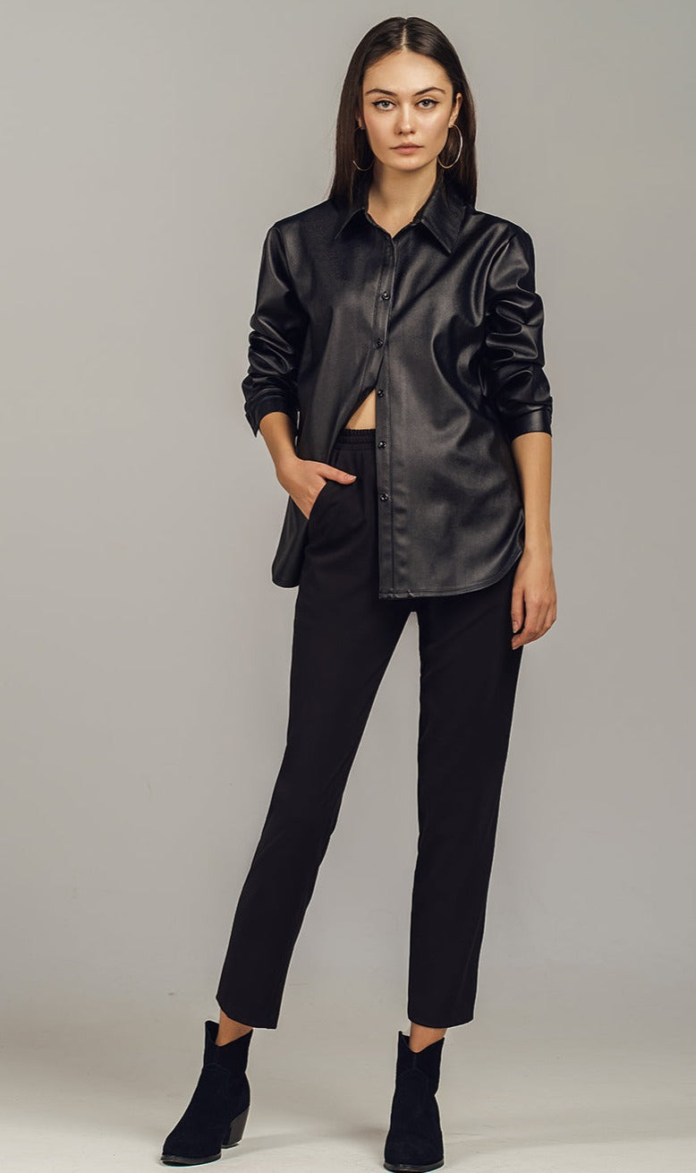 Casual Pants In Black Xs-2KStyle-xs-Urbanheer