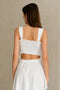 White rose linen top-Shape of Angel-XS-White-Urbanheer