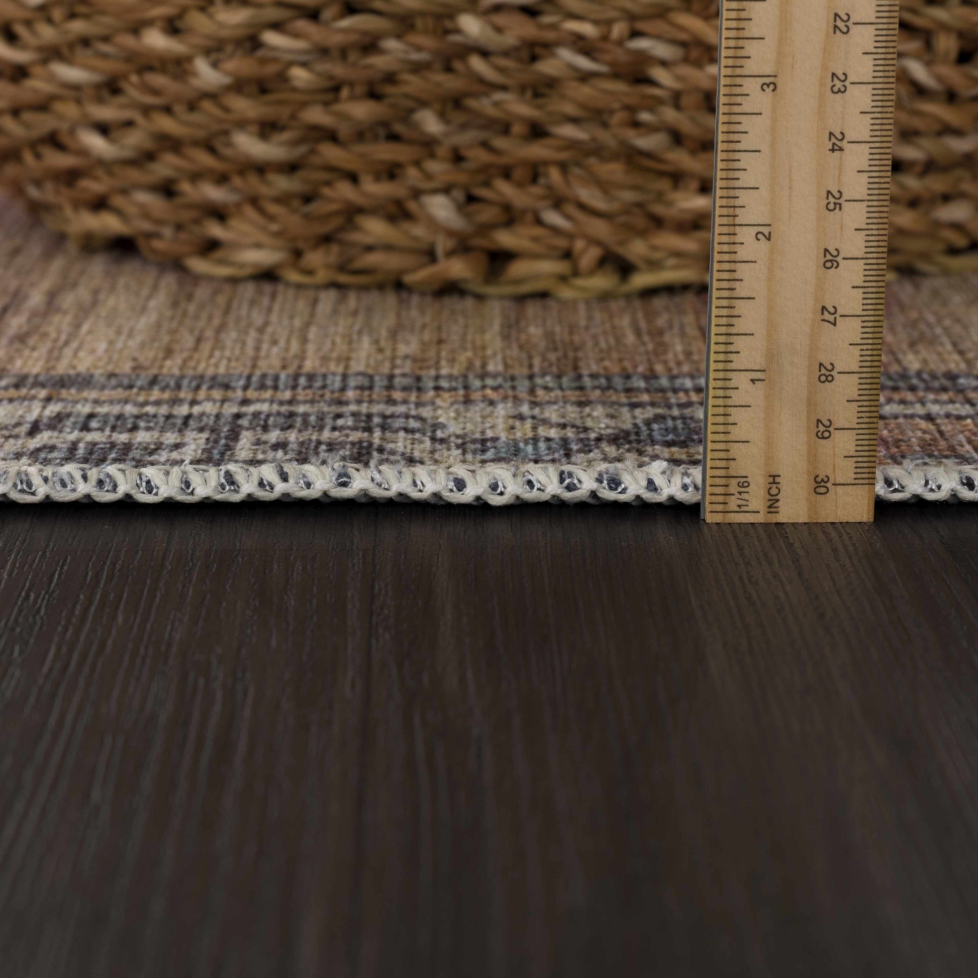 Medinah Washable Runner & Area Rug-Rugs-Hauteloom-2'7" x 7'3" Runner-Urbanheer