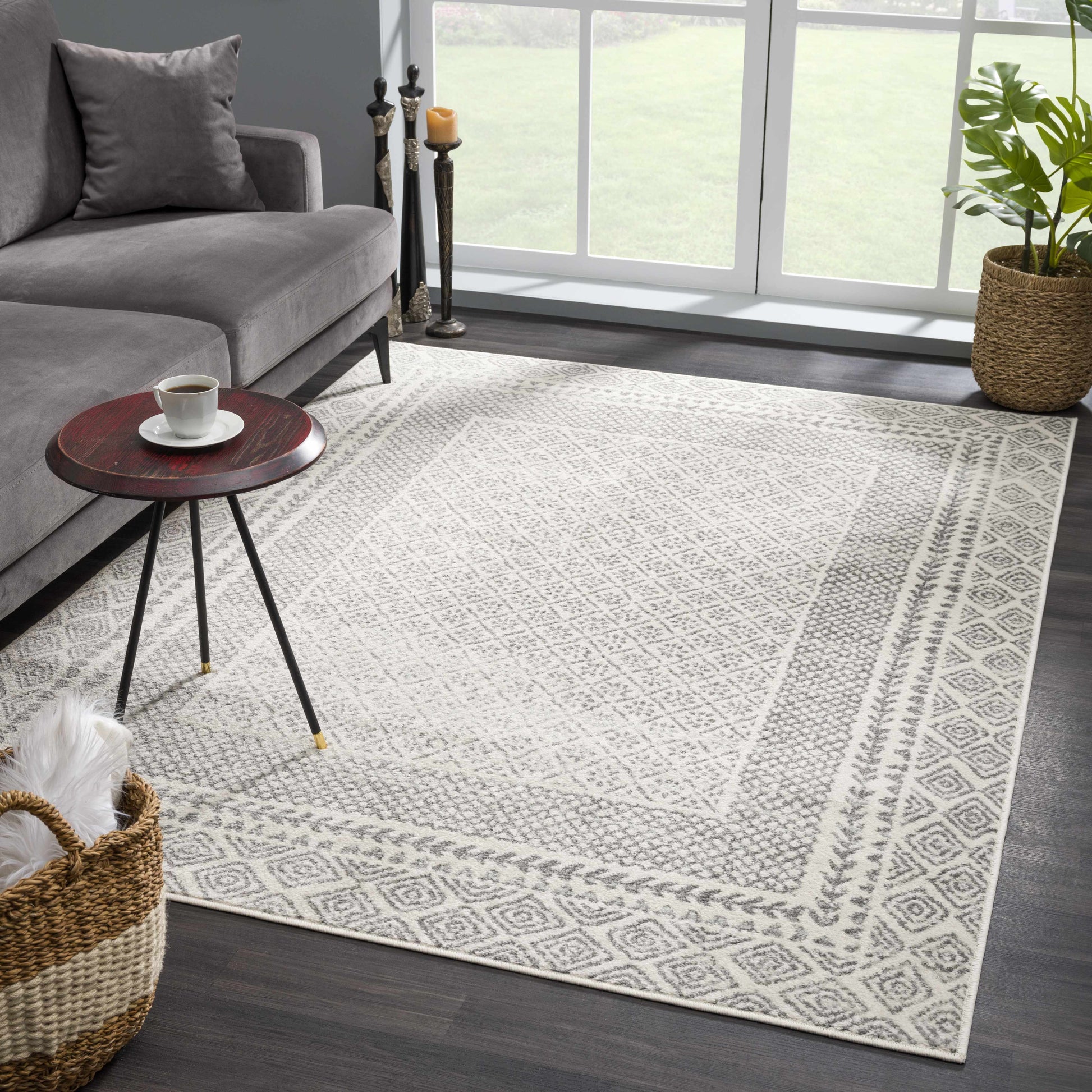 Marash KMRSH-4611 Area Rug-Rugs-Hauteloom-2'7" x 7'3" Runner-Urbanheer