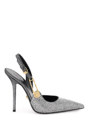 Versace 'safety pin' slingback pumps-Versace-36-Urbanheer
