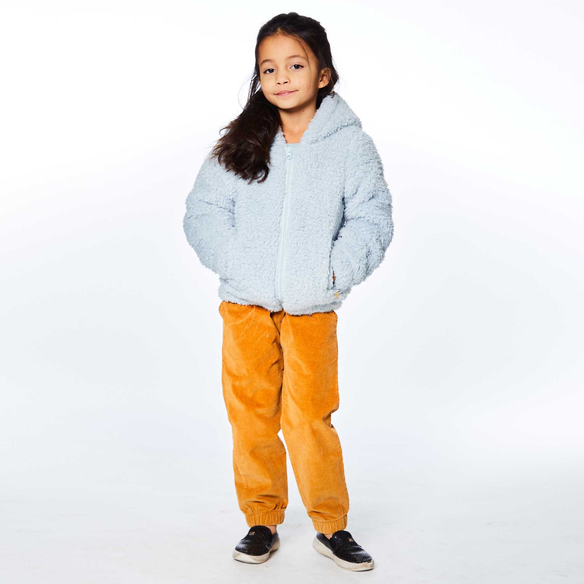 Corduroy Pant With Elastic Cuff Ocher-Deux par Deux-5-Urbanheer