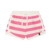 Striped Basic Short Pink & White-Deux par Deux-2-Urbanheer