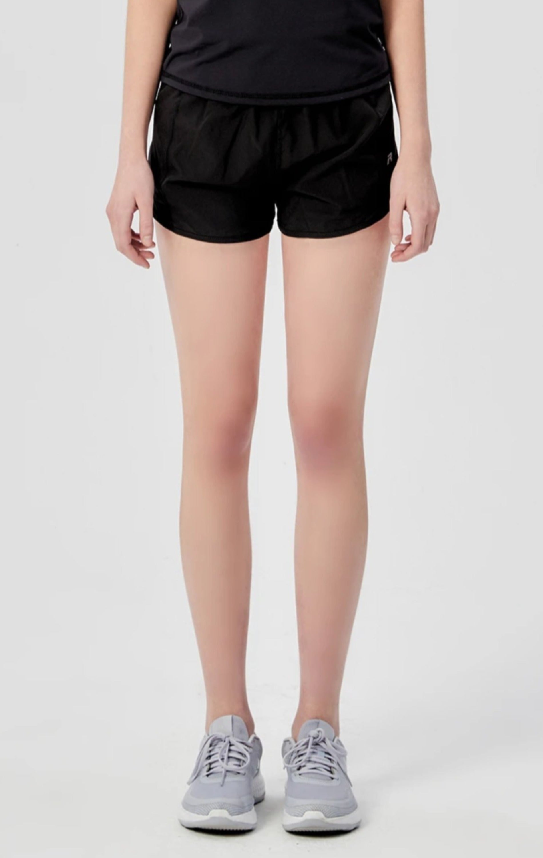 Liberty Running Shorts (Lined)-REBODY-Black-XS-Urbanheer