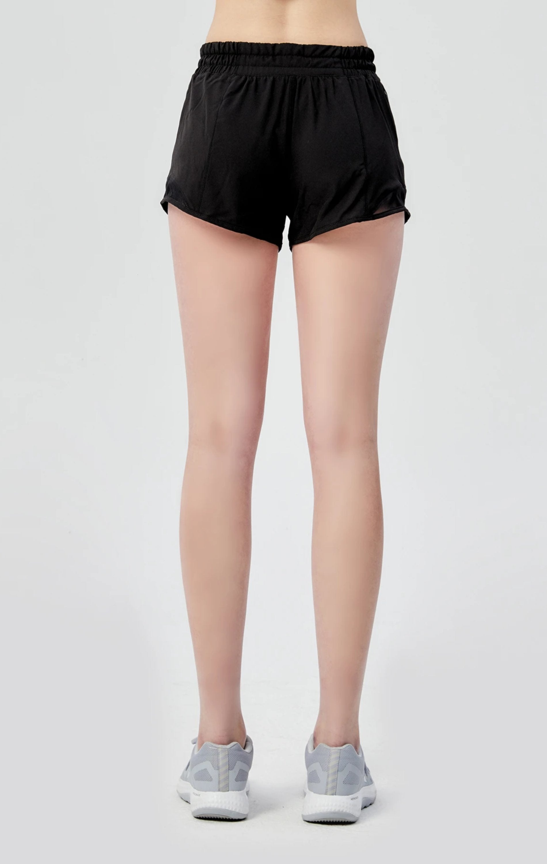 Liberty Running Shorts (Lined)-REBODY-Black-XS-Urbanheer