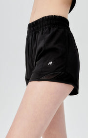 Liberty Running Shorts (Lined)-REBODY-Black-XS-Urbanheer