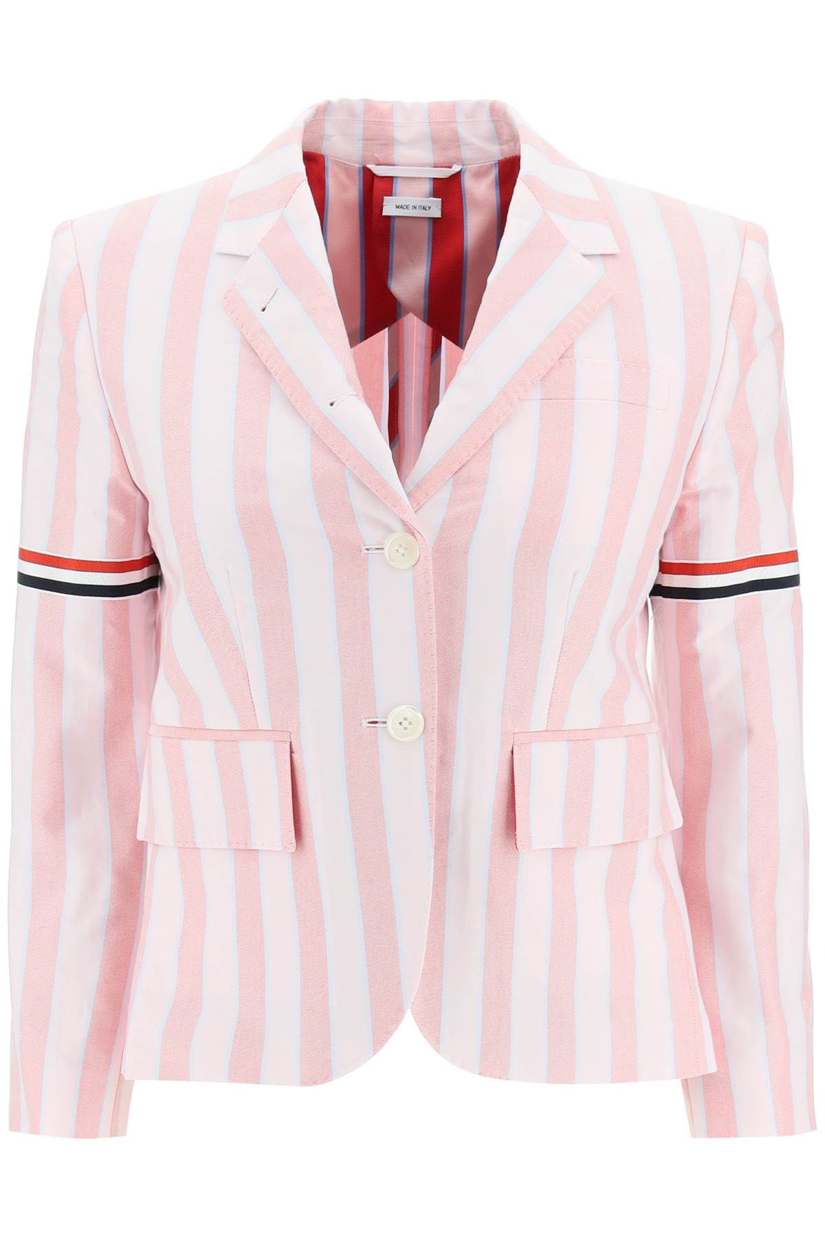Thom browne striped blazed with tricolor details-Thom Browne-42-Urbanheer