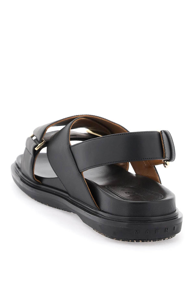 Marni fussbett leather sandals-Marni-Urbanheer