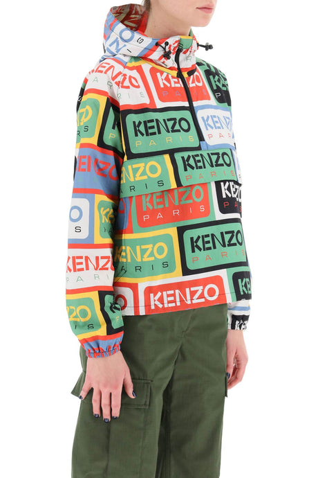 Kenzo 'kenzo labels' anorak jacket
