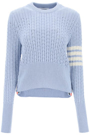 Thom browne pointelle stitch merino wool 4-bar sweater-Thom Browne-40-Urbanheer