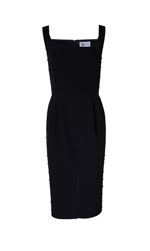 Сeline Hand Embellished Midi Dress-2KStyle-m-Urbanheer