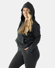 Chillax Pullover Hoodie – Smokin Hot-Top - Hoodie-Handful-XS-Smokin Hot (Charcoal)-Urbanheer