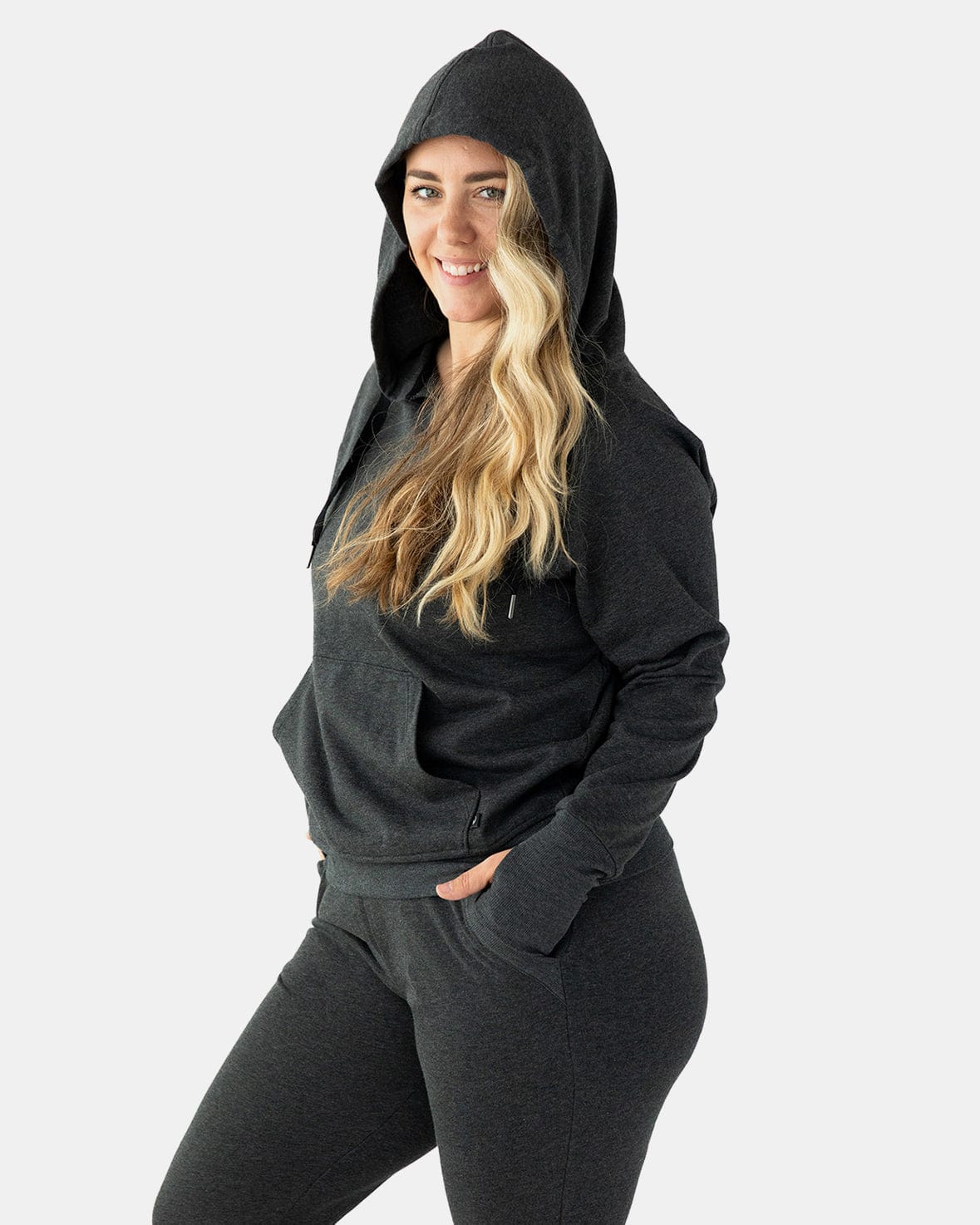 Chillax Pullover Hoodie – Smokin Hot-Top - Hoodie-Handful-XS-Smokin Hot (Charcoal)-Urbanheer