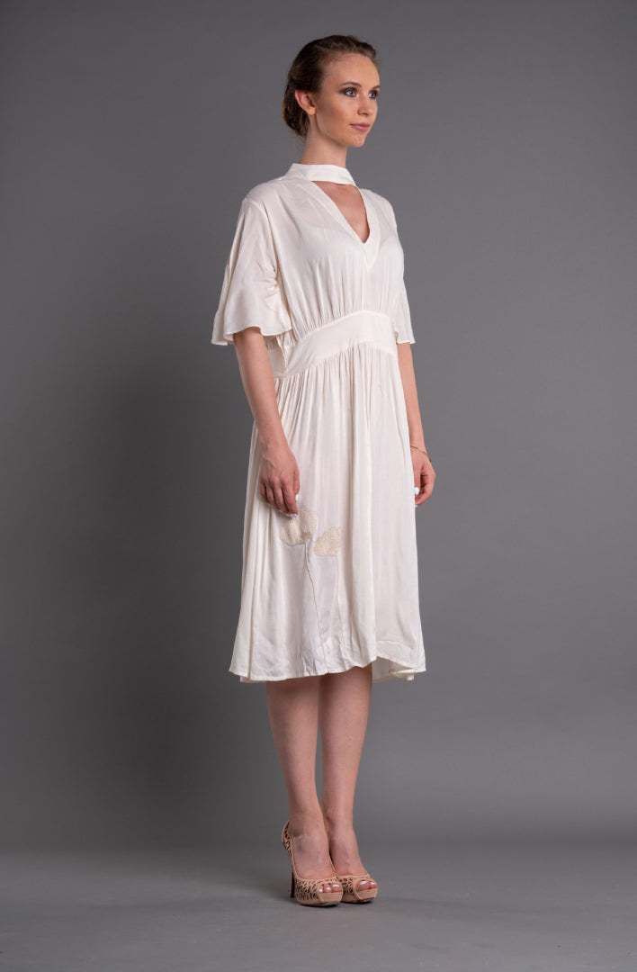 Floral Dress-AAMOGH-XS-White-Urbanheer