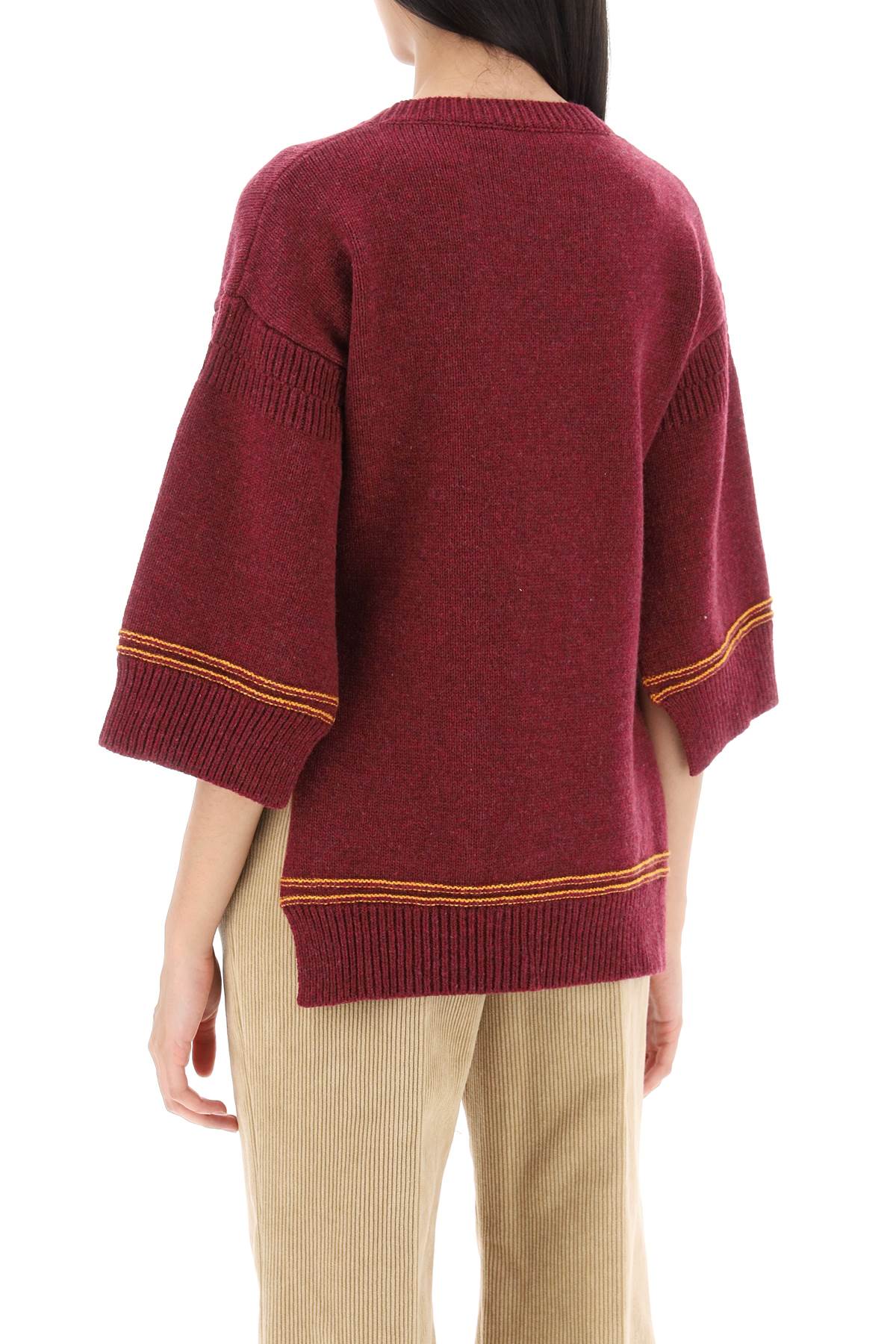 Marni sweater in jacquard knit with logo-Marni-38-Urbanheer