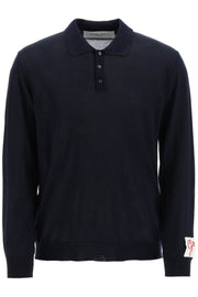 Golden Goose Long-Sleeve Knit Polo Shirt-Golden Goose-M-Urbanheer