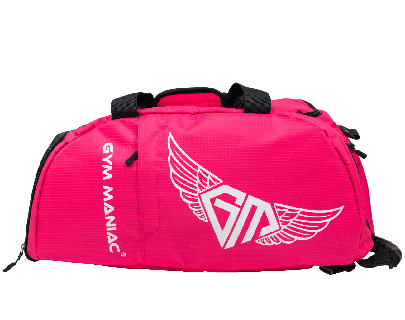Gym Maniac GM 3-Way Gym Bag - Pink