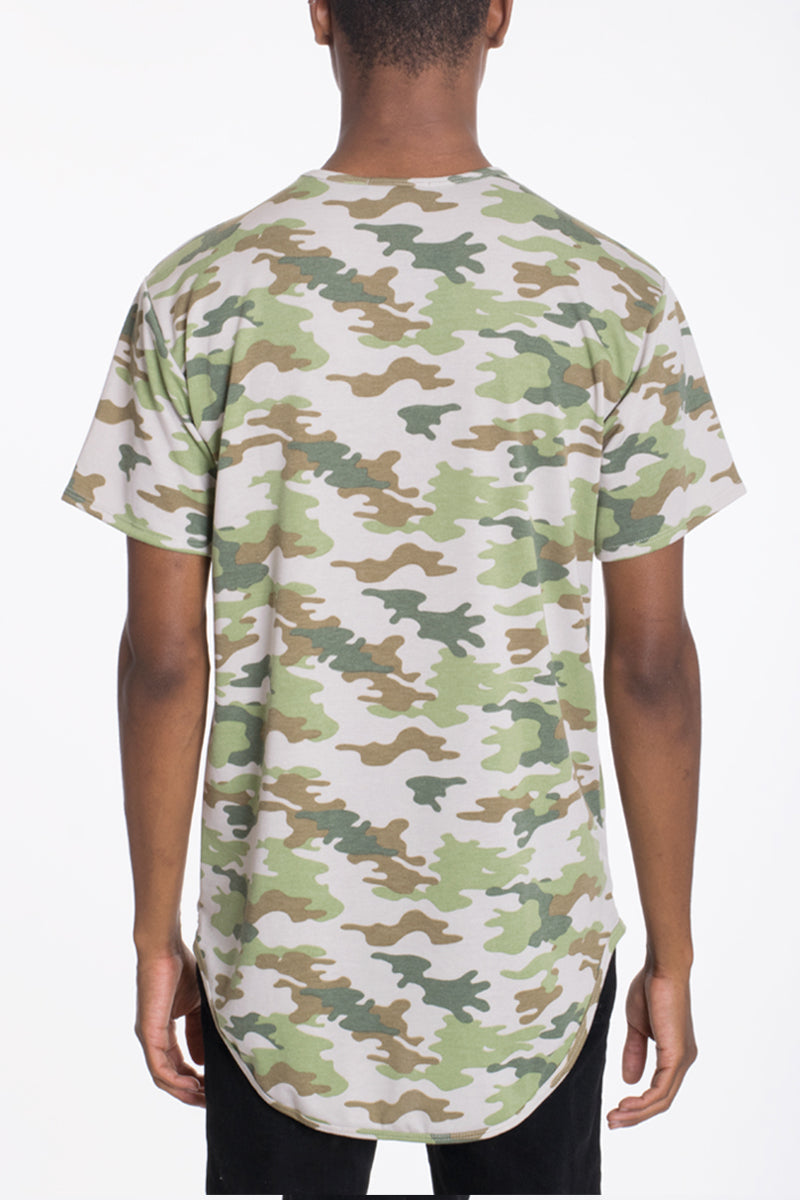 CAMO SCALLOP TEE-OLIVE-WEIV-S-Urbanheer