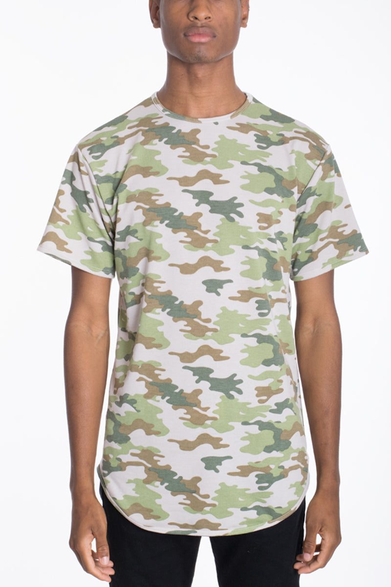 CAMO SCALLOP TEE-OLIVE-WEIV-S-Urbanheer