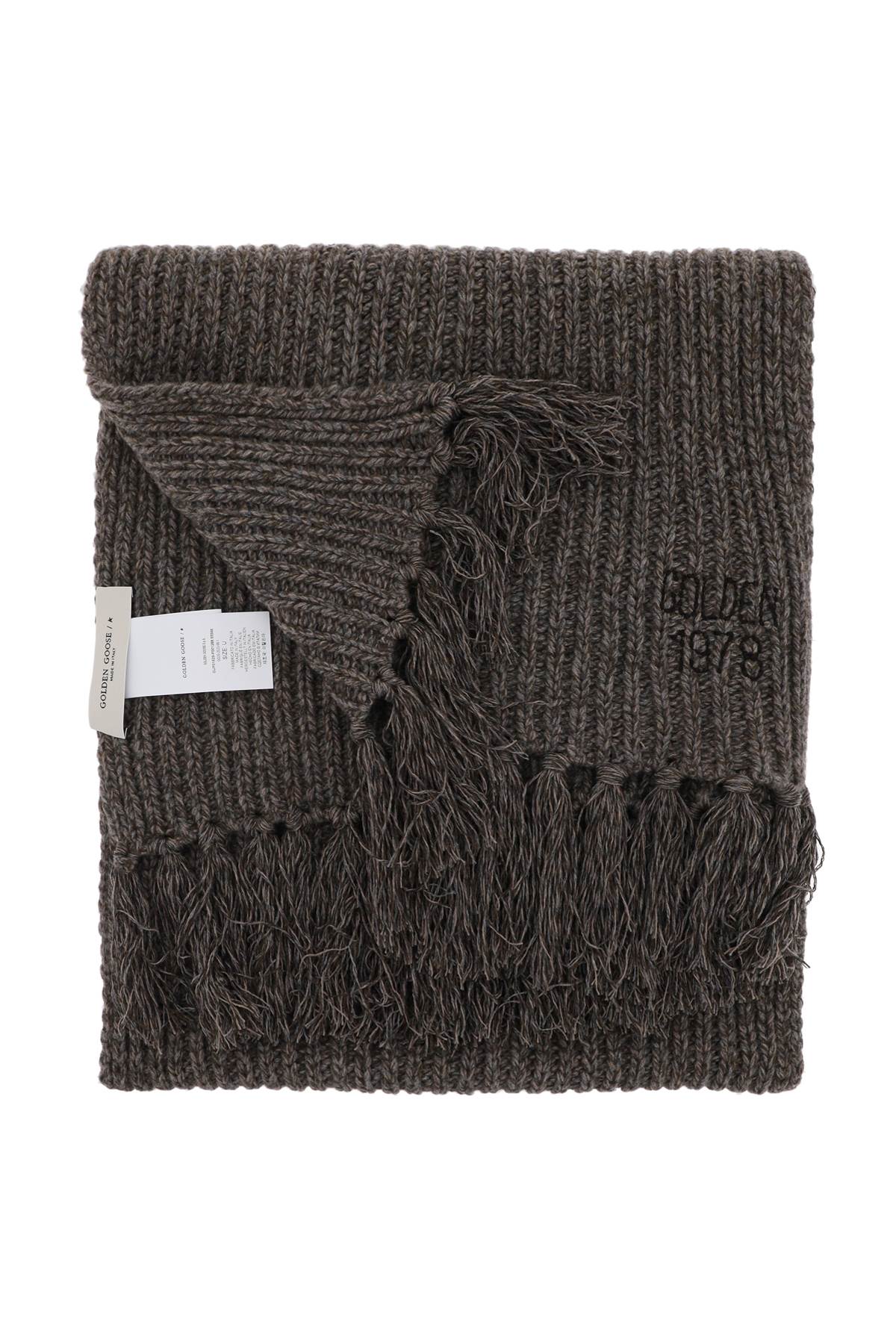 Golden Goose Journey Wool And Cashmere Scarf-Golden Goose-Urbanheer