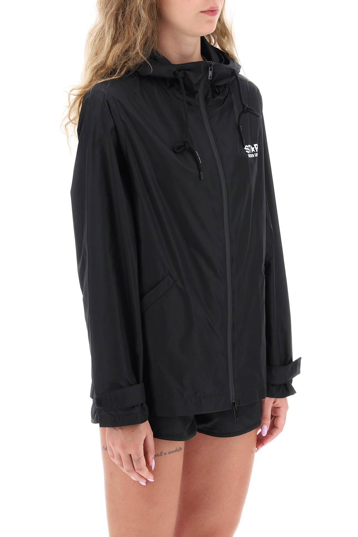 Golden Goose Daris Hooded Windbreaker-Golden Goose-38-Urbanheer