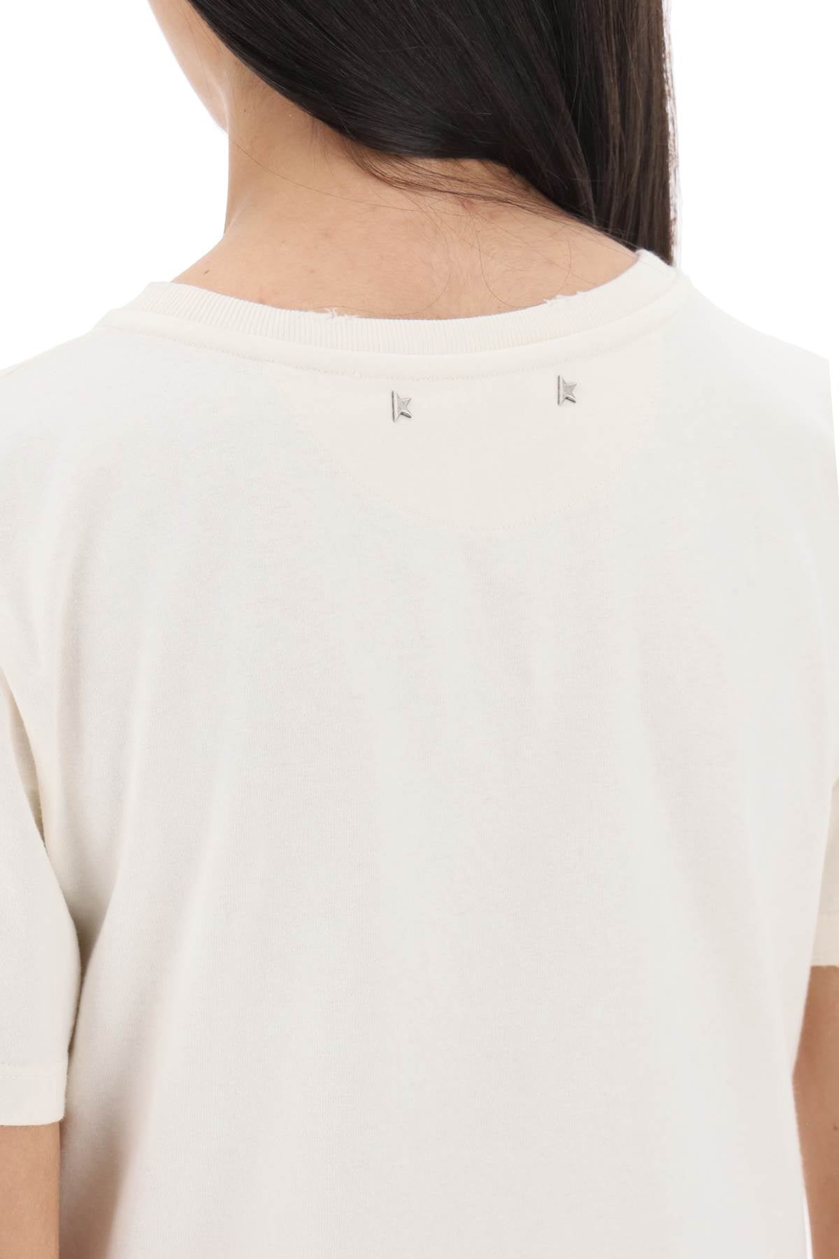 Golden Goose 'Doris' T-Shirt With Logo Print-Golden Goose-M-Urbanheer