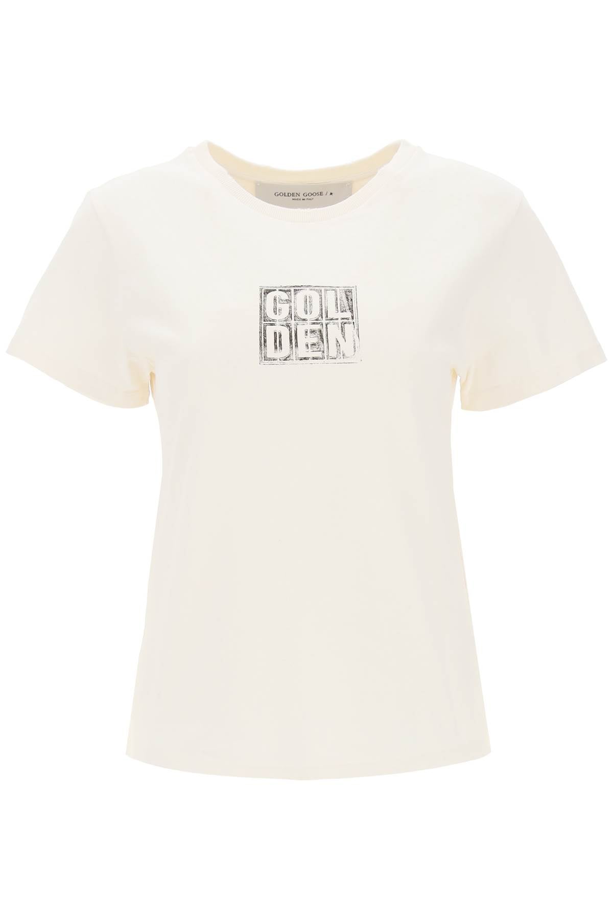 Golden Goose 'Doris' T-Shirt With Logo Print-Golden Goose-M-Urbanheer