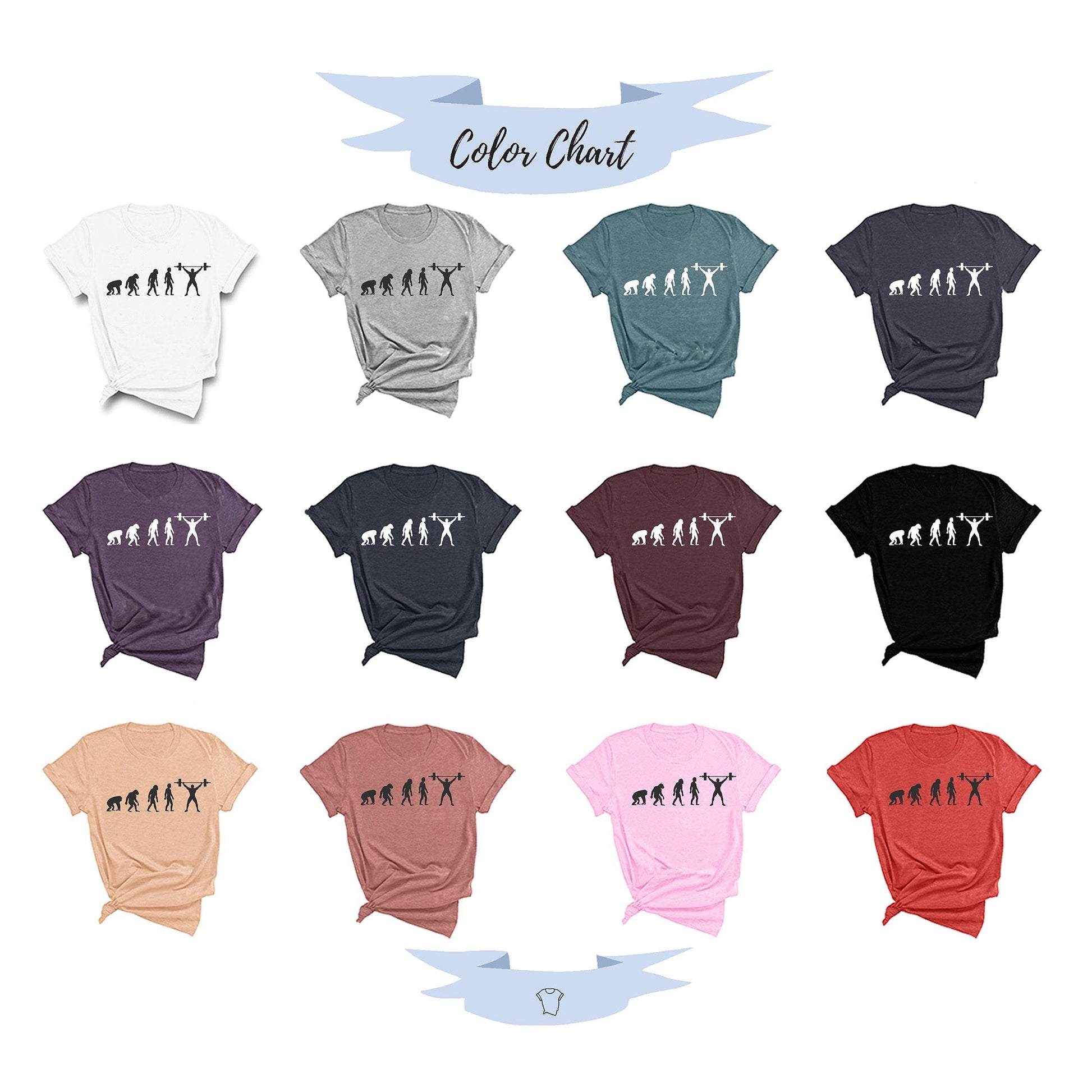 Evolution Of Gym, Gym Fitness Unisex T-Shirts, Tee, Custom Shirt, Custom T-Shirt, Personalized T-Shirt-Printram-XS-Solid White Blend-Urbanheer