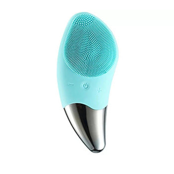 Silicone Facial Cleansing Brush - Green-Fulfillment Center-Urbanheer