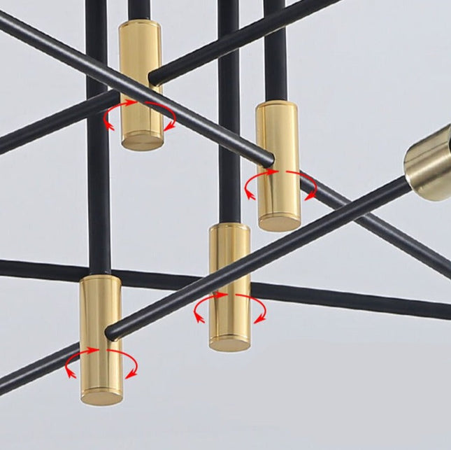 Modern Chandelier Led Ceiling Lamp-Lighting-Ai BlakHom-Urbanheer