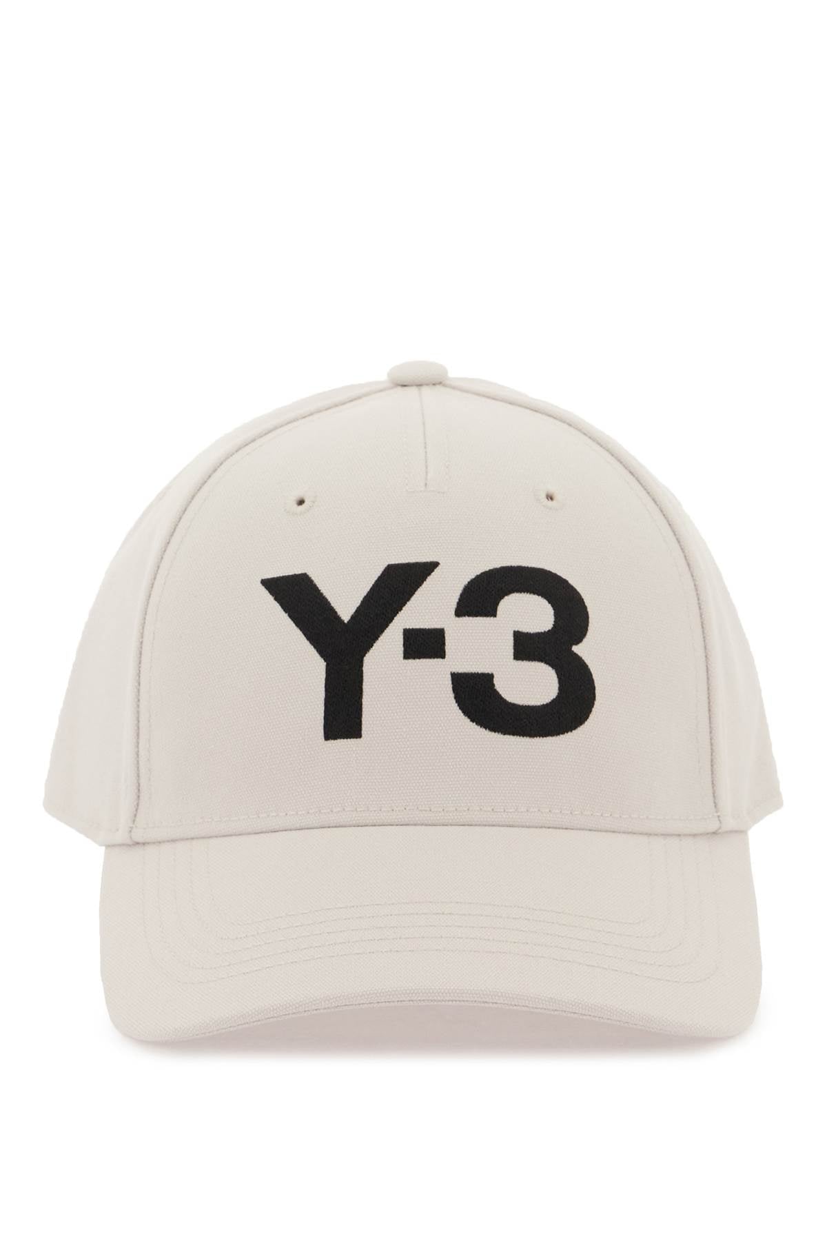 Y-3 baseball cap with embroidered logo-Y-3-L-Urbanheer