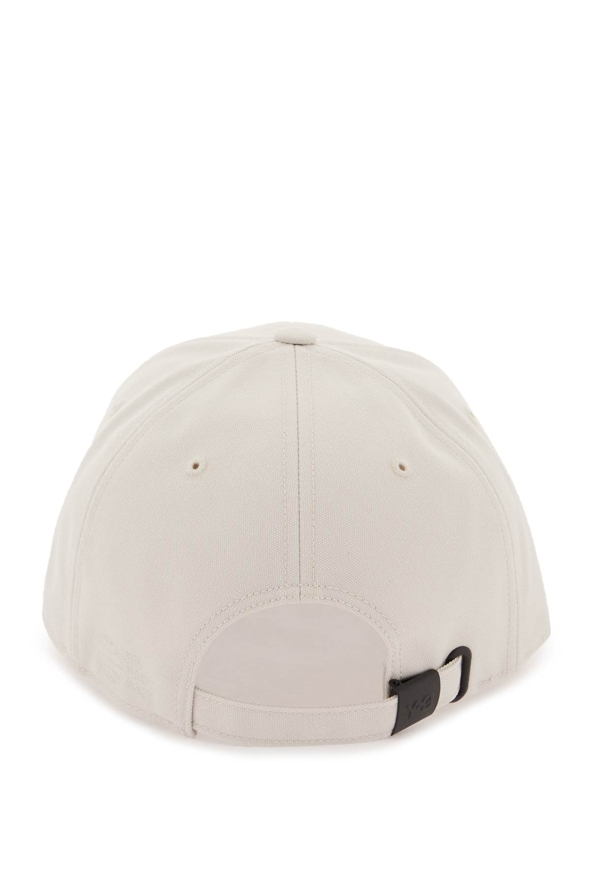 Y-3 baseball cap with embroidered logo-Y-3-L-Urbanheer