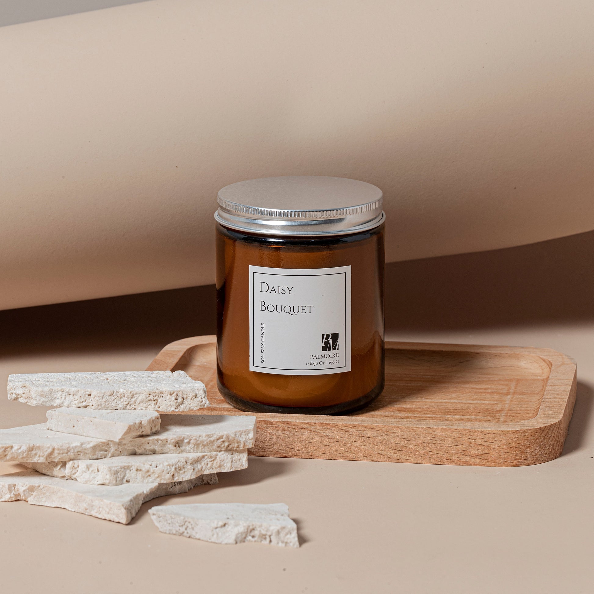 Daisy Bouquet Soy Wax Candle-Palmoire-Urbanheer