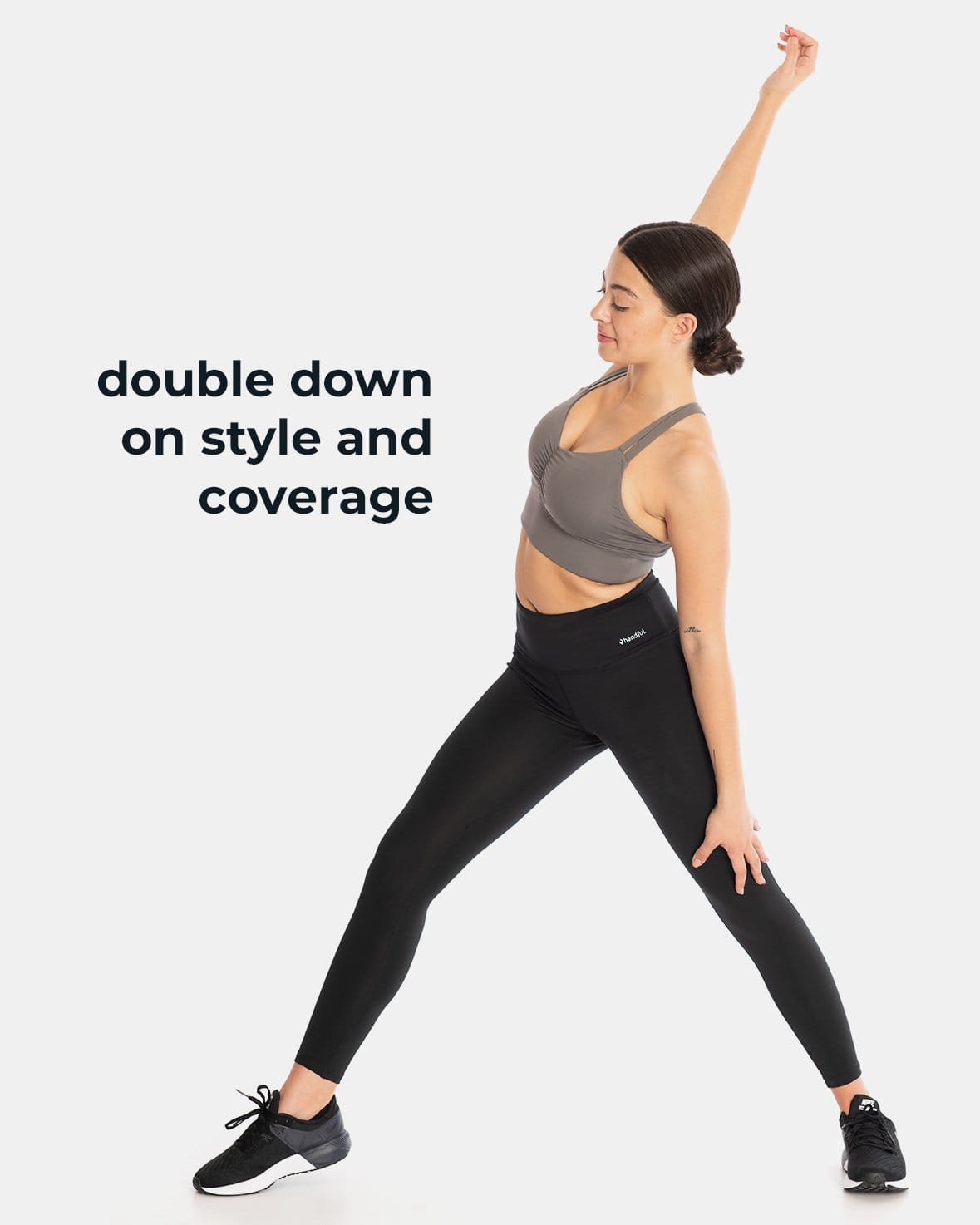 Double Down Bra – Magnetic Gray-Bra - Double Down-Handful-XS-Magnetic-Urbanheer