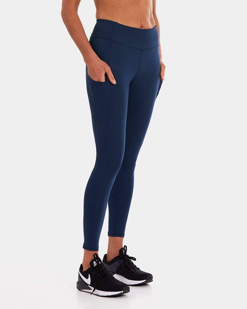 Wi-Thi Mid-Rise Pocketed Legging – Night Swim Navy-Bottom - Mid-Rise Pocketed-Handful-XS-Night Swim Navy-Urbanheer