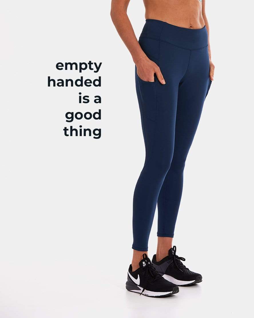 Wi-Thi Mid-Rise Pocketed Legging – Night Swim Navy-Bottom - Mid-Rise Pocketed-Handful-XS-Night Swim Navy-Urbanheer