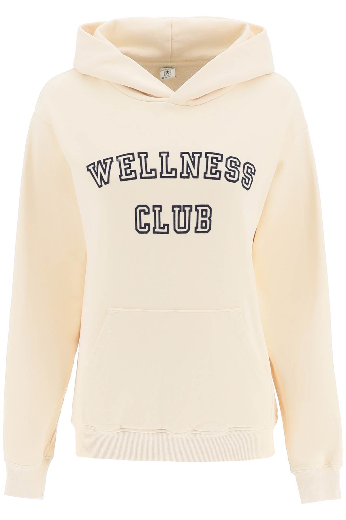 Sporty rich hoodie with lettering logo-Sporty & Rich-L-Urbanheer