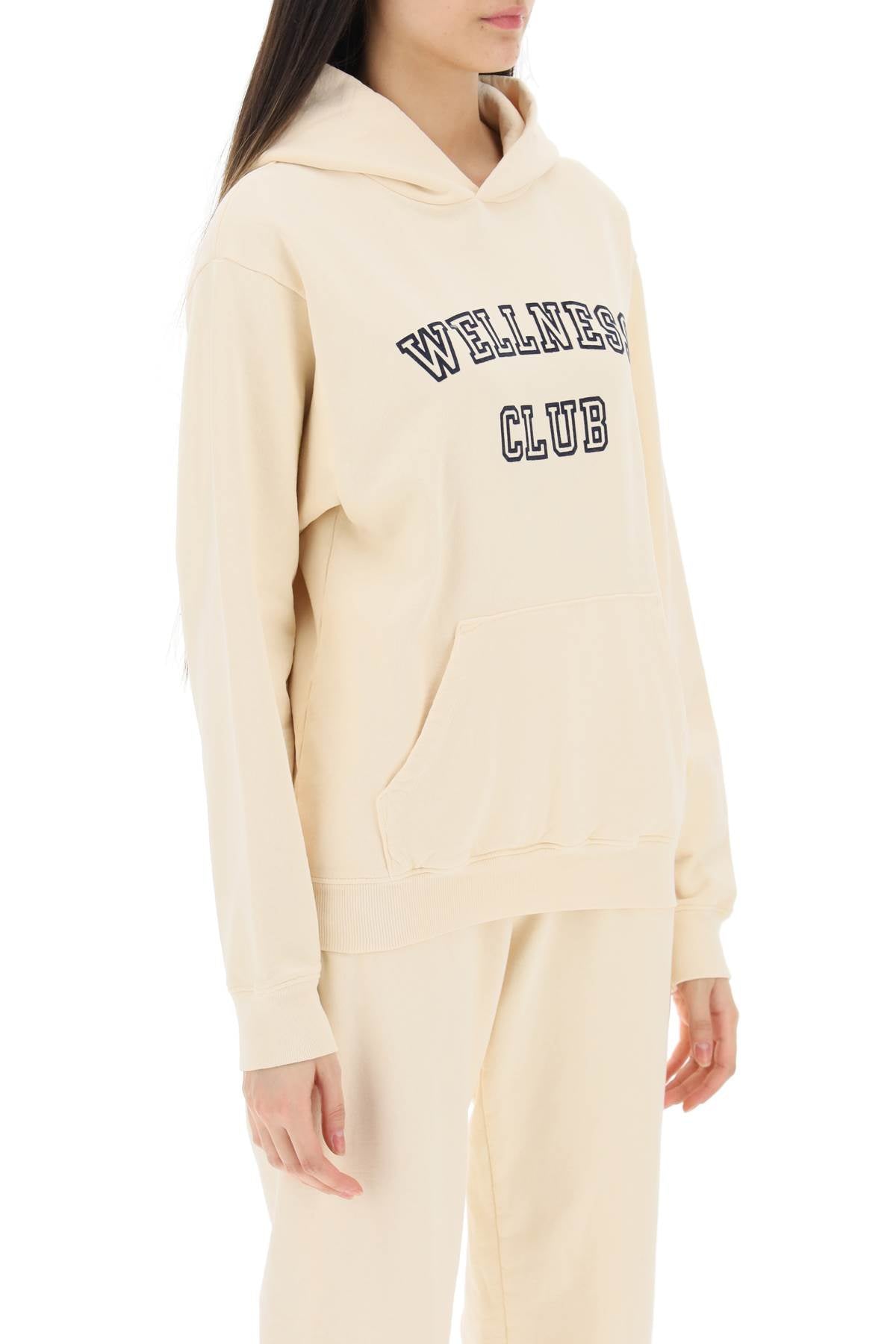 Sporty rich hoodie with lettering logo-Sporty & Rich-L-Urbanheer